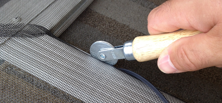 metal screen door repair in La Verne